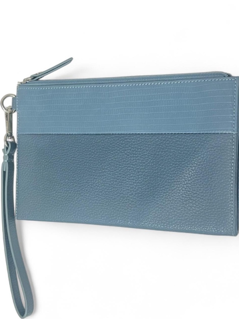 Chicos Faux Leather Wristlet with Removable Strap - NWOT
